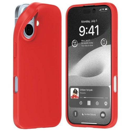 Mercury Soft iPhone 16 6.1" tok, piros