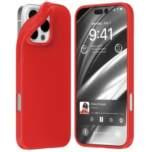 Mercury Soft iPhone 16 Pro Max 6,9" tok, piros