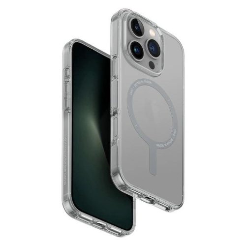 Uniq Clario iPhone 16 Pro 6.3" Magclick Charging case tok, átlátszó