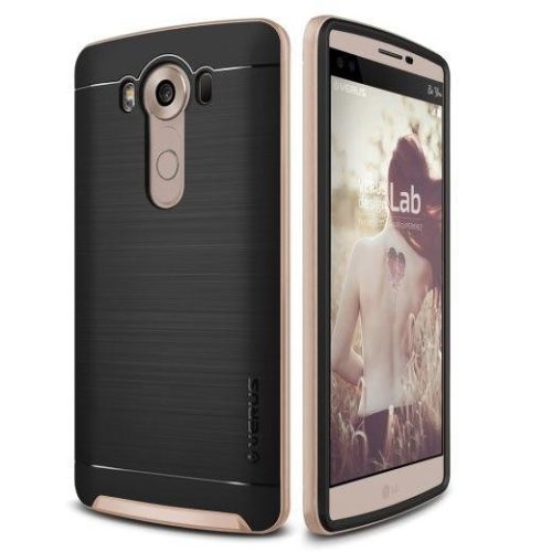 VRS Design (VERUS) LG V10 High Pro Shield hátlap, tok, arany