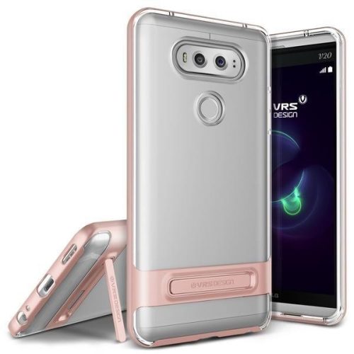 VRS Design (VERUS) LG V20 Crystal Bumper hátlap, tok, rozé arany