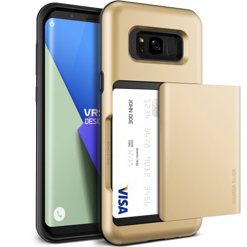 VRS Design (VERUS) Samsung Galaxy S8 Plus Damda Glide hátlap, tok, arany