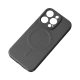 MagSafe Compatible Silicone iPhone 15 Plus Silicone Case tok, fekete