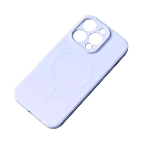 MagSafe Compatible Silicone iPhone 15 Plus Silicone Case tok, kék