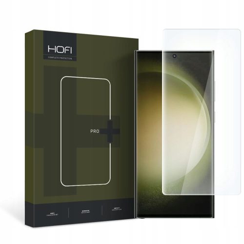 HOFI UV GLASS PRO+ Kijelzővédő üvegfólia GALAXY S23 ULTRA, átlátszó