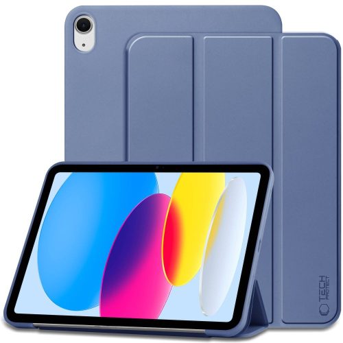 TECH-PROTECT oldalra nyíló tok SMARTCASE IPAD 10.9 10/2022, kék