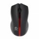 Rebeltec Galaxy wireless mouse, vezeték nélküli egér, fekete-piros