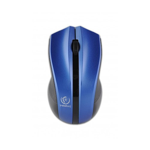 Rebeltec Galaxy wireless mouse, vezeték nélküli egér, kék-fekete