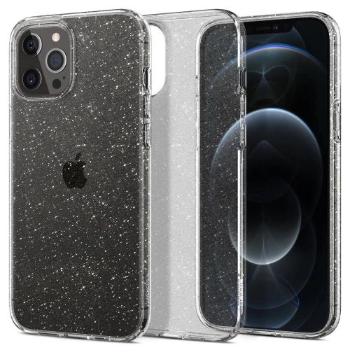 Spigen Liquid Crystal tok iPhone 12/12 Pro 6,1" Crystal Clear, átlátszó