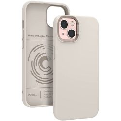 Spigen Cyrill Color Brick iPhone 13 hátlap, tok, bézs