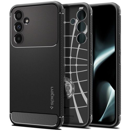 SPIGEN Rugged Armor tok Samsung A54 5G A546, matt, fekete