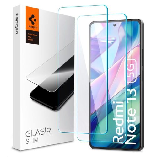 Spigen Glas.TR Slim Xiaomi Redmi Note 13 5G 2db edzett üvegfólia