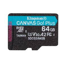 Kingston Canvas Go! Plus micro SDXC, 64GB, class 10, UHS-I, 170 MB/s, memóriakártya