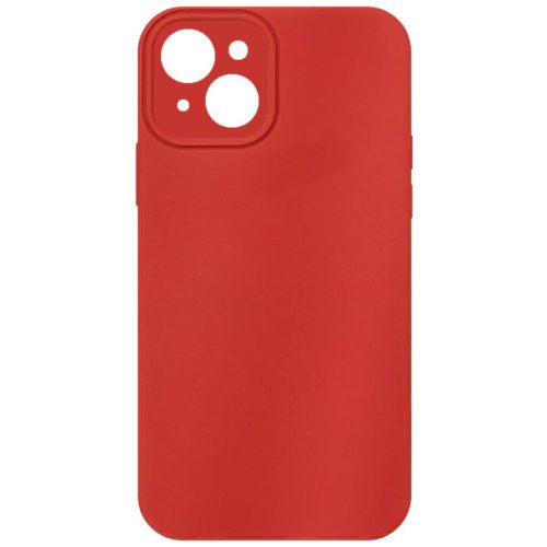 Silicone Case iPhone 14 hátlap, tok, piros