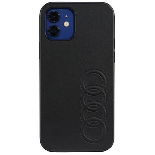 Audi Szintetikus bőr AU-TPUPPCIP11-TT/D1-BK iPhone 11 Pro 5.8", hátlap, tok, fekete