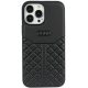 Audi Genuine Leather AU-TPUPPCIP13PM-Q8/D1-BK iPhone 13 Pro Max 6.7", hátlap, tok, fekete