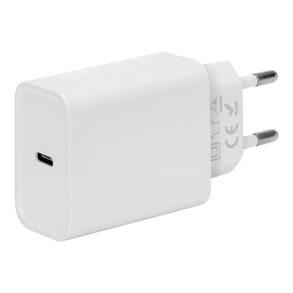 OBAL:ME Wall Charger USB-C hálózati adapter, PD, 20W, fehér