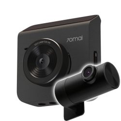   Xiaomi 70mai Cam A400 QHD + Rear Cam RC09 menetrögzítő autós kamera szett elöl-hátul, szürke