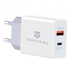   Tactical AR-PD-30W Travel Charger hálózati töltőfej, USB-A/USB-C QC 3.0 5.4A, fekete