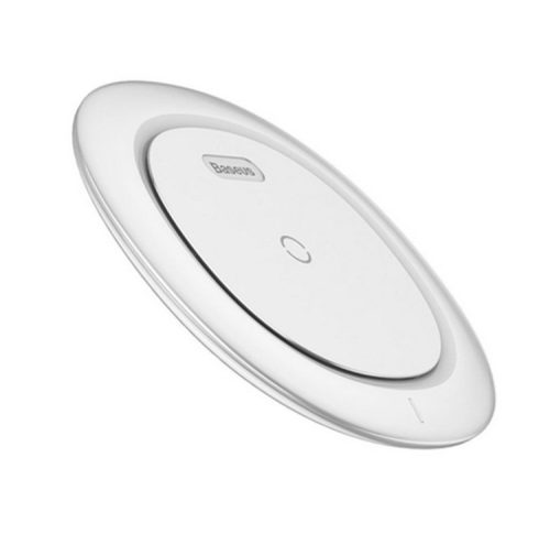 Baseus UFO Desktop Qi Fast Charging Pad univerzális asztali vezeték nélküli töltő, fehér