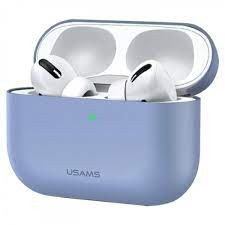 USAMS Apple Airpods Pro szilikon tok, lila