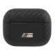 BMW Apple Airpods Pro M Collection Carbon szilikon (BMAPCMPUCA) tok, fekete