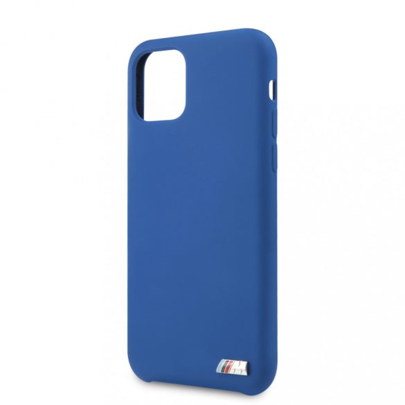 BMW iPhone 11 Pro Silicone M-Collection (BMHCN58MSILNA) hátlap, tok, kék