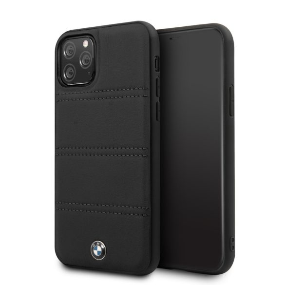 BMW iPhone 11 Silicone (BMHCN61SILBK) hátlap, tok, fekete