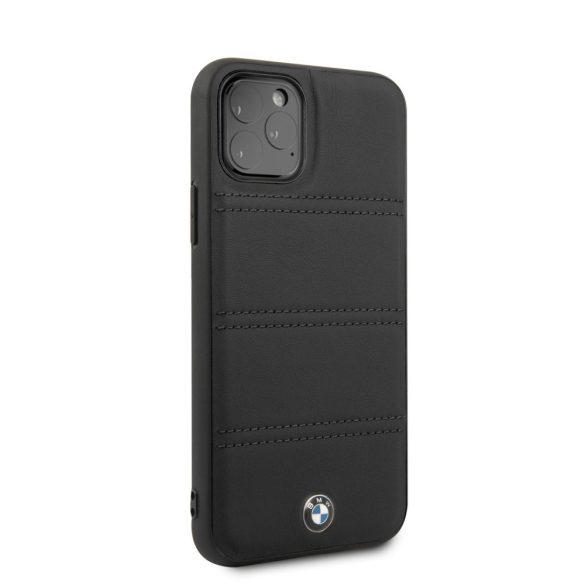 BMW iPhone 11 Silicone (BMHCN61SILBK) hátlap, tok, fekete