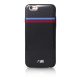 BMW iPhone 6 Plus/6S Plus M Sport Carbon Inspiration Tricolor Stripe (BMHCP6LMSTCA) hátlap, tok, fekete