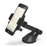   Spigen TS35 Car Mount univerzális autós telefon tartó, 4 "-5.8", műszerfalra, szélvédőre, fekete