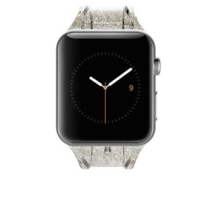 Case-Mate Apple Watch Strap Sheer Glam 38mm óraszíj, átlátszó-arany