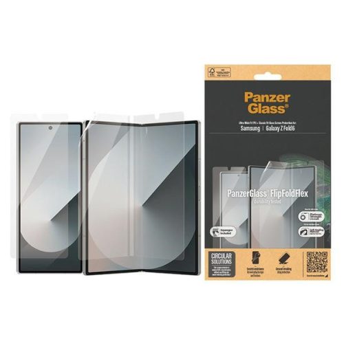 PanzerGlass csomag 2in1 Szett Samsung Galaxy Z Fold 6 F956 rugalmas TPU kijelzővédő fólia