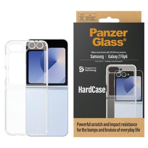 PanzerGlass HardCase Sam Z Flip 6 F741 1271 Újrahasznosított műanyag