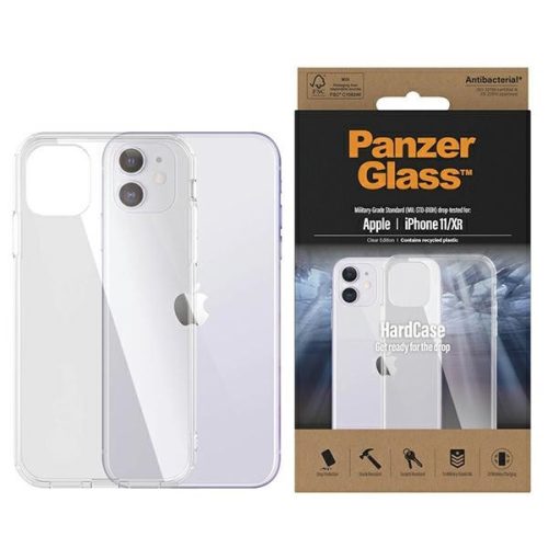 PanzerGlass ClearCase iPhone 11/Xr aütésálló tok, átlátszó