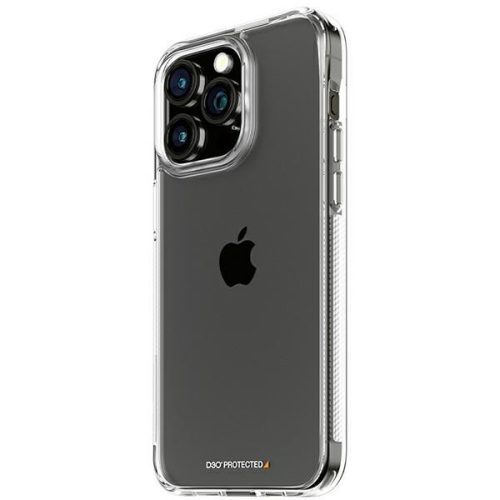 PanzerGlass hátlap, tok HardCase iPhone 15 Pro Max 6.7" D3O katonai minősítésű, átlátszó