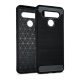 Beline Etui Carbon iPhone 12 mini fekete/fekete