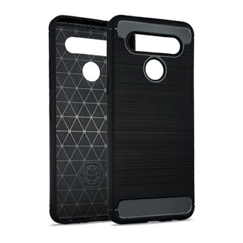 Beline Carbon Case Flexible hátlap, tok Xiaomi Mi 10T Lite 5G, fekete