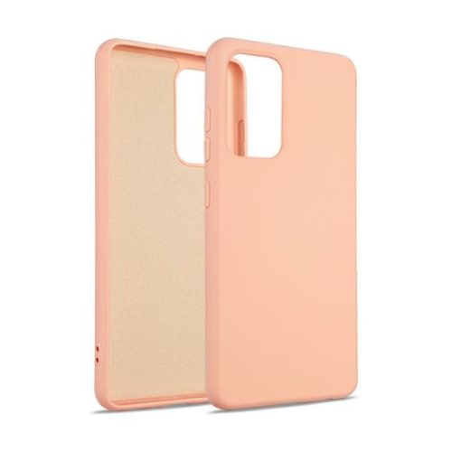 Beline Silicone Case hátlap, tok Samsung A52s/A52 4G/5G, rózsaszín