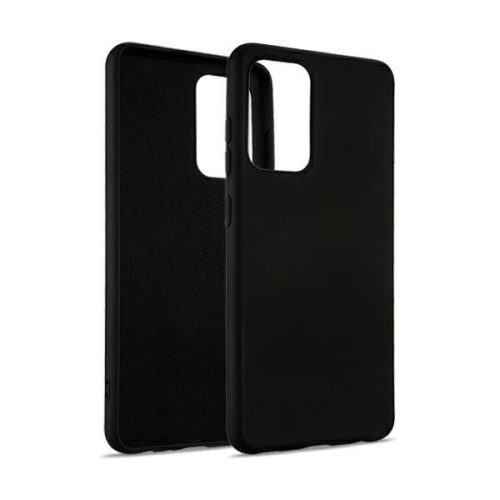 Beline Silicone Case, hátlap, tok Xiaomi Redmi Note 10 5G, fekete