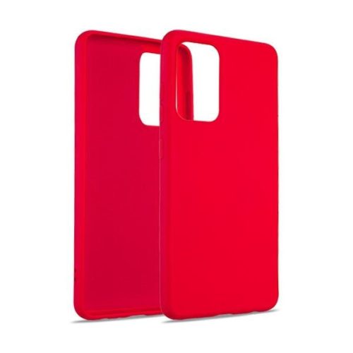 Beline Silicone Case hátlap, tok Xiaomi Redmi Note 10 4G, piros