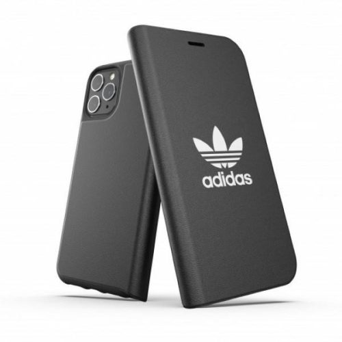 Adidas OR Booklet tok BASIC iPhone 11 Pro, fekete, fehér