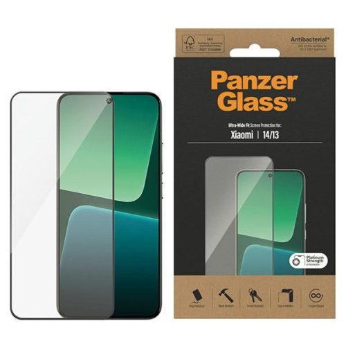 PanzerGlass kijelzővédő üvegfólia Ultra-Wide Fit Xiaomi 14/13