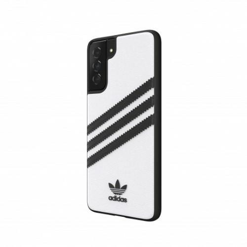 Adidas OR Moulded Case tok PU SS21 G996 Samsung Galaxy S21+, fekete, fehér