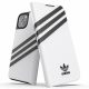 Adidas OR Booklet Case tok PU iPhone 13 6.1", fekete, fehér