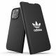 Adidas OR Booklet tok BASIC iPhone 13 Pro Max 6,7", fekete, fehér