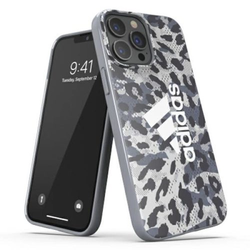 Adidas OR Snap Case tok Leopard iPhone 13 Pro Max 6.7", szürke