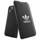 Adidas OR Booklet Case tok BASIC iPhone 14 6.1", fekete, fehér