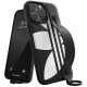 Adidas OR Hand Strap Case tok iPhone 14 Pro Max 6,7", fekete, fehér