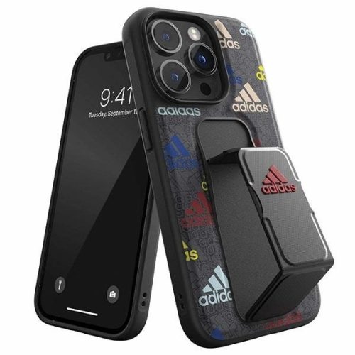 Adidas SP Grip Case iPhone 14 Pro, fekete, színes